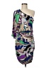 Nine West Graphic Purple Cocktail Dress Size 6 - photo 1