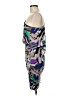 Nine West Graphic Purple Cocktail Dress Size 6 - photo 5