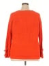 Military Hippie 100% Acrylic Orange Pullover Sweater Size 2X - photo 2