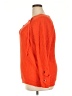Military Hippie 100% Acrylic Orange Pullover Sweater Size 2X - photo 5