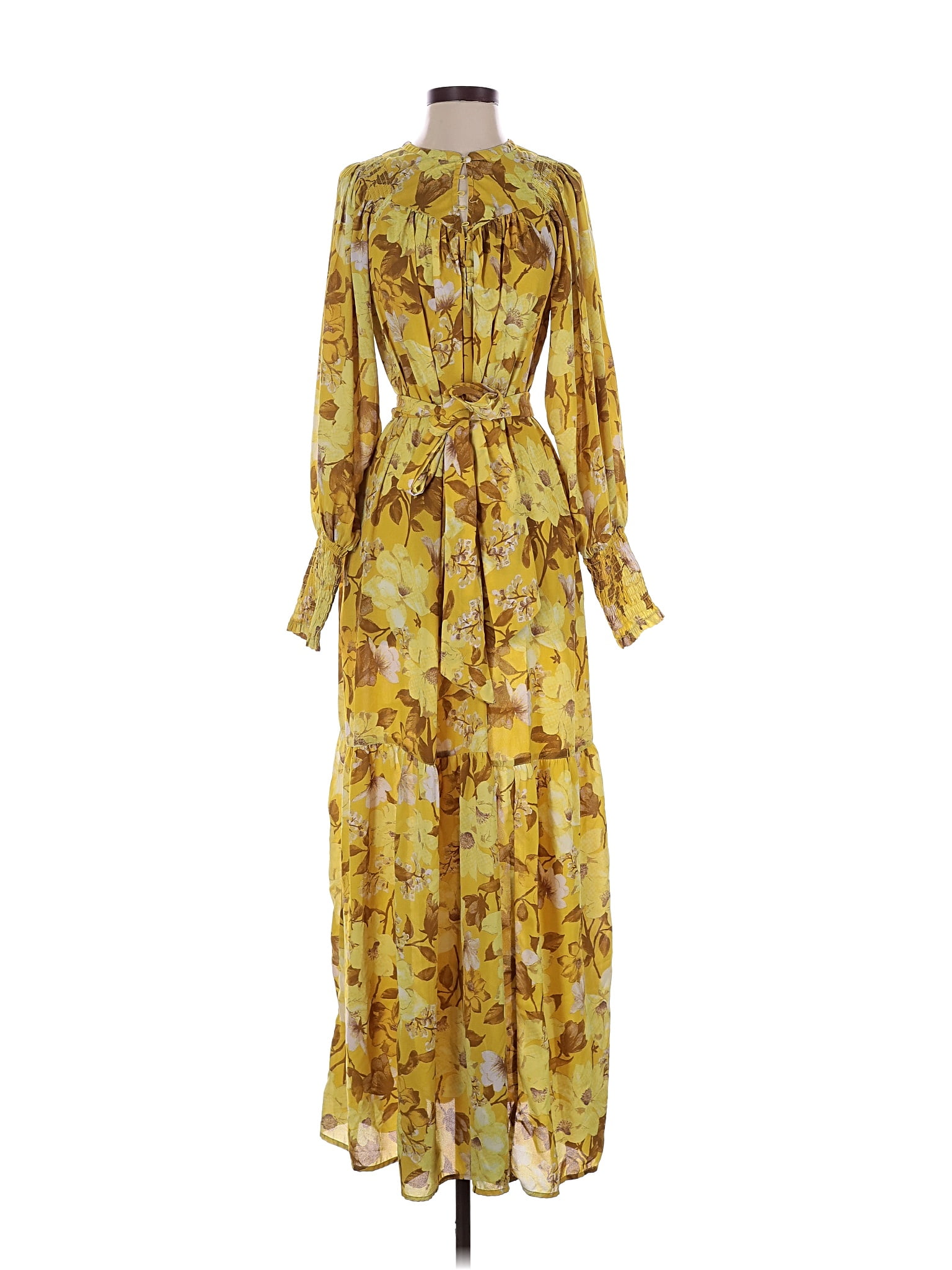 happy x nature green dress LIGHT GREEN CRYSTAL MAXI DRESS IN GREEN | CULT MIA main image 0