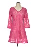 Top It Off Pink Cocktail Dress Size S - photo 1