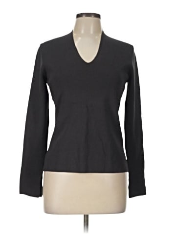 August Silk Pullover Sweater (view 1)