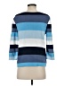 Saint James 100% Cotton Stripes Blue Pullover Sweater Size 4 - photo 2