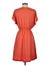 Soma Solid Orange Casual Dress Size XS - photo 2