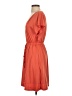 Soma Solid Orange Casual Dress Size XS - photo 5