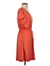 Soma Solid Orange Casual Dress Size XS - photo 4