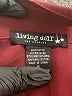 Living Doll 100% Polyester Burgundy 3/4 Sleeve Blouse Size S - photo 7