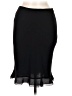 Tahari 100% Polyester Solid Black Formal Skirt Size 8 (petite) - photo 1