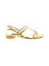Stuart Weitzman Gold Sandals Size 8 1/2 - photo 1