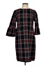 Vineyard Vines Plaid Black Casual Dress Size 2 - photo 1