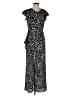 London Times Polka Dots Black Jumpsuit Size 6 - photo 1