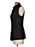 Viktor Luna Black Sleeveless Button-Down Shirt Size 4 (estimated) - photo 5