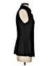 Viktor Luna Black Sleeveless Button-Down Shirt Size 4 (estimated) - photo 4