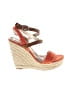 BCBGeneration Orange Sandals Size 8 1/2 - photo 1