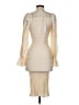 SNDYS. 100% Polyester Ivory Cocktail Dress Size 0 - photo 2