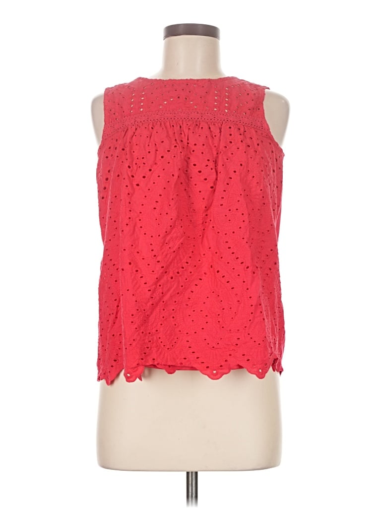 Pre-owned Maurices Sleeveless Blouse In Red