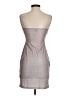 Windsor 100% Polyester Metallic Gray Cocktail Dress Size S - photo 2