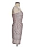 Windsor 100% Polyester Metallic Gray Cocktail Dress Size S - photo 4