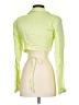 Zara Green Long Sleeve Blouse Size XS - photo 2