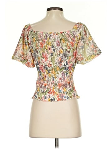 By Anthropologie Short Sleeve Blouse (view 2)
