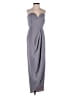 Shona Joy 100% Polyester Gray Cocktail Dress Size 2 - photo 1