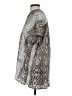 Karlie Animal Print Silver Kimono Size S - photo 5