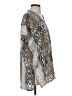 Karlie Animal Print Silver Kimono Size S - photo 4