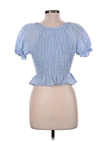Cotton Candy LA Short Sleeve Blouse (view 2)