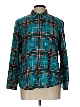 Lands' End Long Sleeve Button Down Shirt