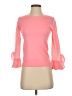J.Crew Pink 3/4 Sleeve Top Size XXS - photo 1