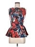 Wolven Red Sleeveless Blouse Size 8 - photo 1