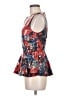 Wolven Red Sleeveless Blouse Size 8 - photo 5