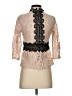 Zara Tan 3/4 Sleeve Blouse Size S - photo 2