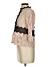 Zara Tan 3/4 Sleeve Blouse Size S - photo 5