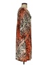 Assorted Brands Print Orange Cocktail Dress Size S - photo 4