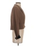 Paige Houndstooth Brown Blazer Size 4 - photo 4