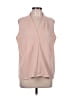 Calvin Klein Tan Sleeveless Blouse Size L - photo 1