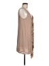 H&M 100% Polyester Tan Cocktail Dress Size 8 - photo 4