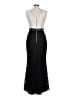 Xscape Black Cocktail Dress Size 12 - photo 2