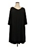 MSK Solid Black Casual Dress Size 2X - photo 1