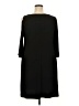 MSK Solid Black Casual Dress Size 2X - photo 2