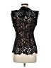 Generation Love 100% Polyester Black Sleeveless Blouse Size M - photo 2