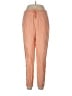 Athleta 100% Linen Color Block Orange Linen Pants Size 10 - photo 1