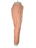 Athleta 100% Linen Color Block Orange Linen Pants Size 10 - photo 4