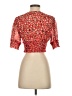 Luxxel 100% Polyester Red 3/4 Sleeve Blouse Size S - photo 2