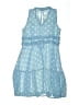 Emerald Sundae 100% Polyester Polka Dots Blue Dress Size XL (kids) - photo 2