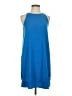 Lila Rose 100% Polyester Solid Blue Casual Dress Size 2 - photo 1