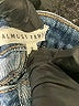 Almost Famous Blue Denim Shorts Size 3 - photo 3