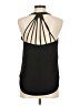 Lily White Black Sleeveless Blouse Size M - photo 2